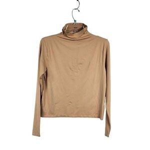Skims long sleeved mock neck top Nwt